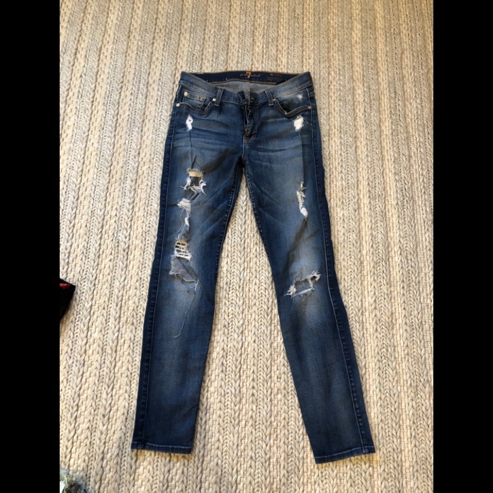 Sevens for mankind distressed jeans